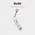 XLOV 2ND FAN FANMEETING 'CLOXE 2U' Official MD [01. KEYCAP KEYRING]